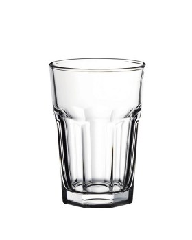 Ποτήρι φαρδύ 350ml πολύγωνο Marocco